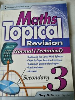 Sec 3 Normal technical (NT) math topical assessment book, Hobbies \u0026 Toys, Books \u0026 Magazines ...