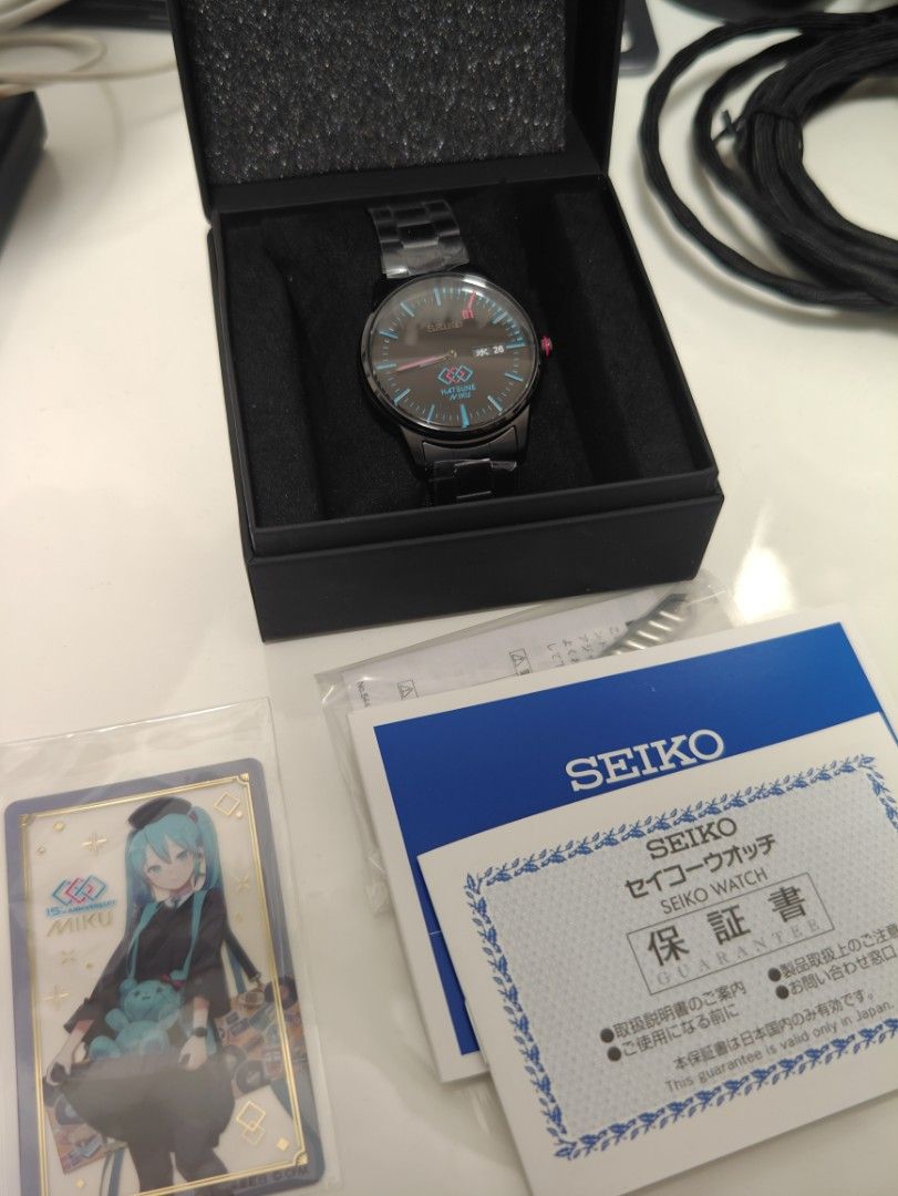 最大5万円OFFクーポン！ 1万値引済 初音ミク×SEIKO 15th Anniversary