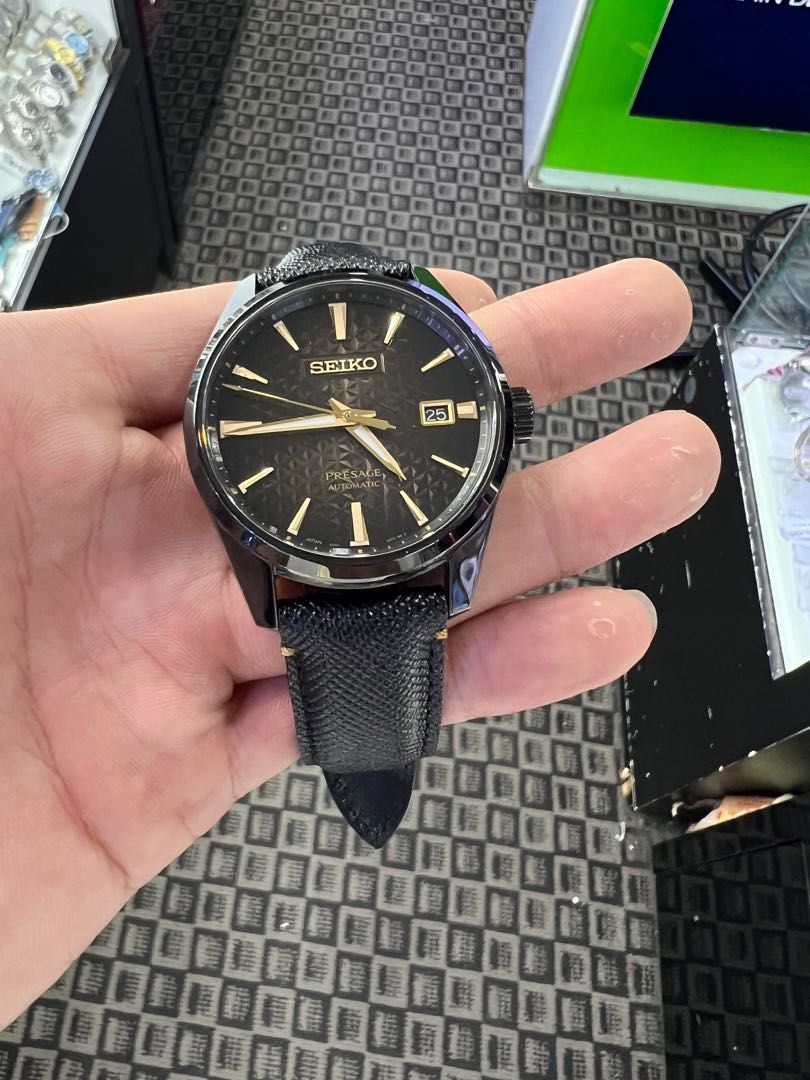 SEIKO PRESAGE SHARP EDGED LIMITED EDITION MADE IN JAPAN AUTOMATIC SPB205,  Men's Fashion, Watches & Accessories, Watches on Carousell