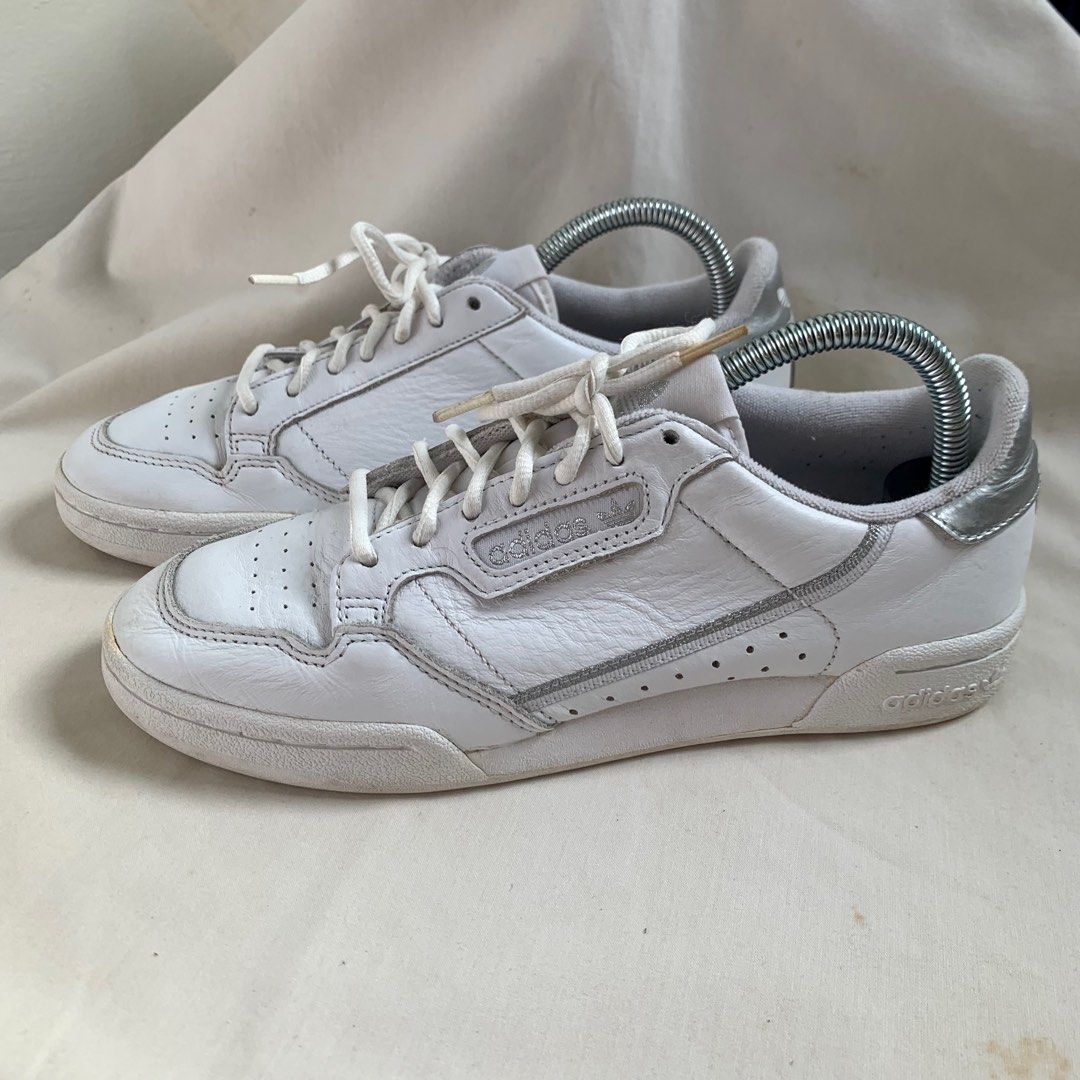 Adidas continental 80 discount argent