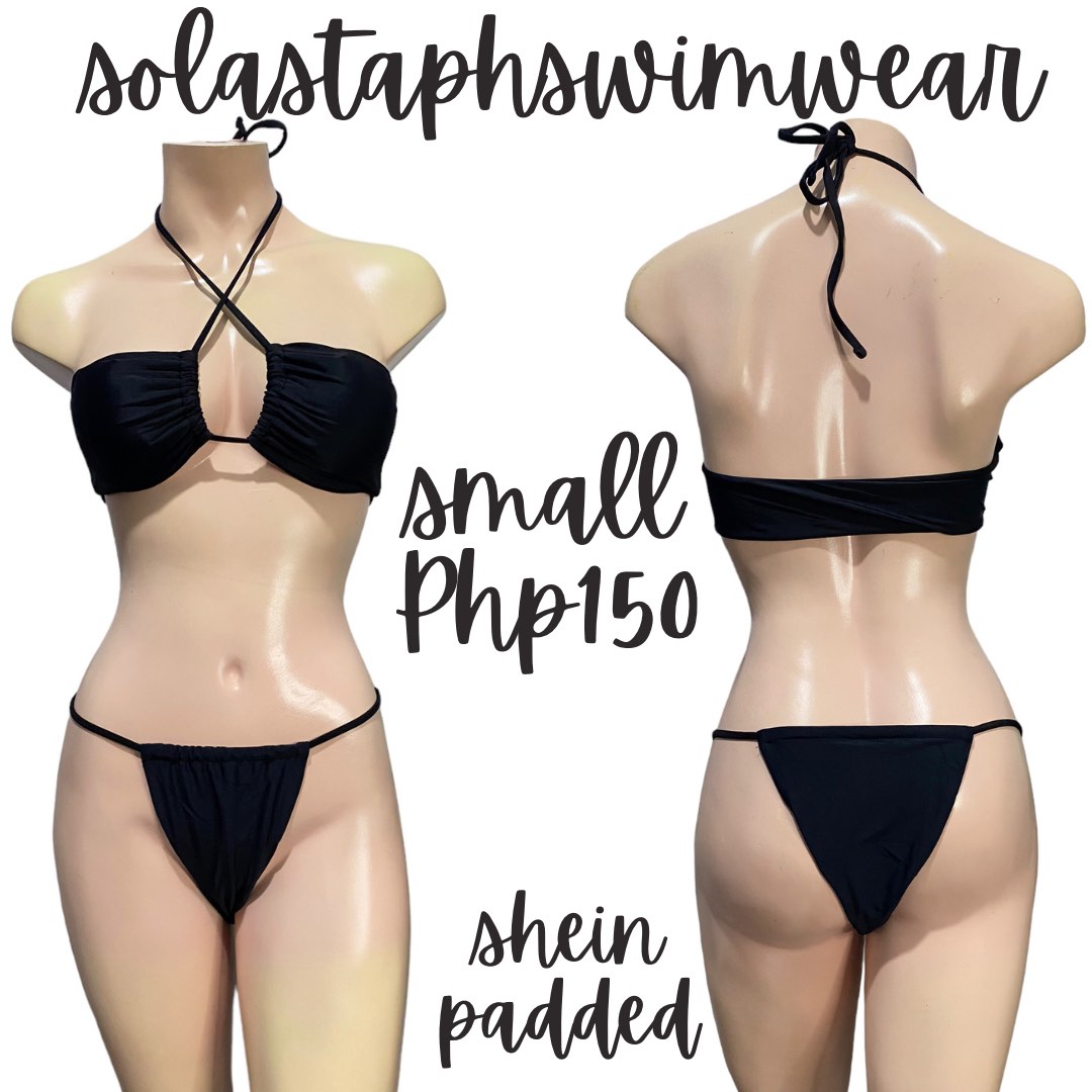 Shein Black Bikini on Carousell