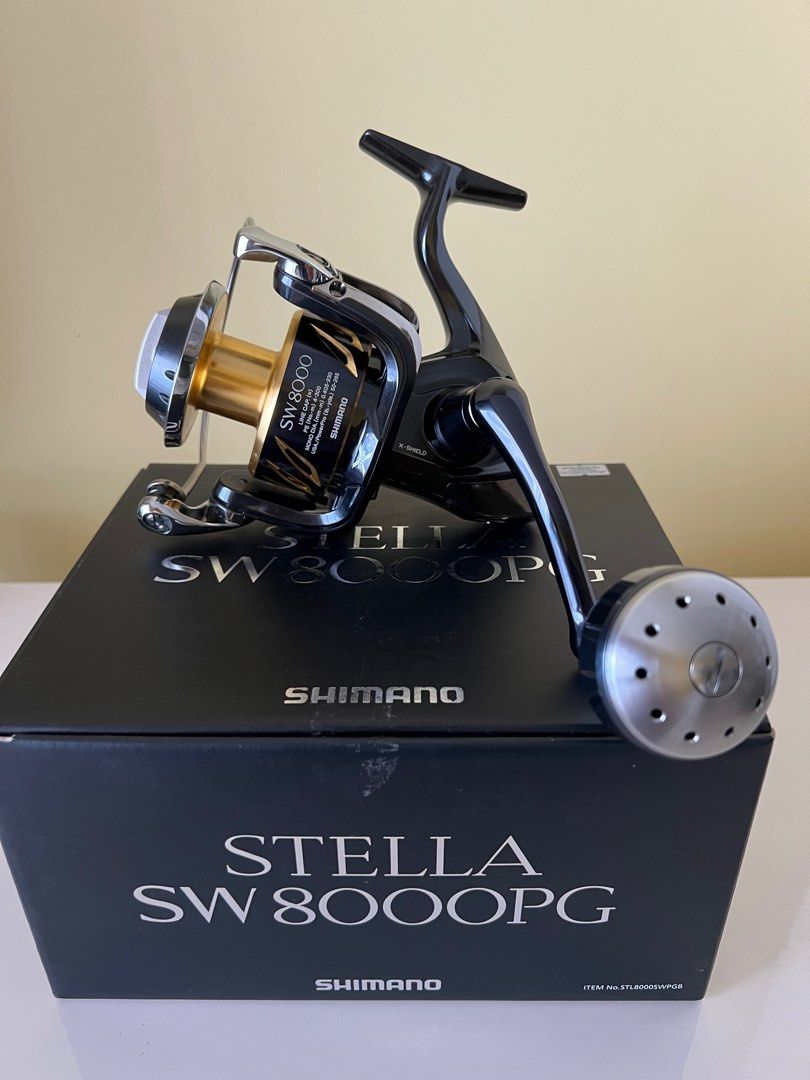 Shimano Stella SW 8000 PG, Sports Equipment, Fishing on Carousell