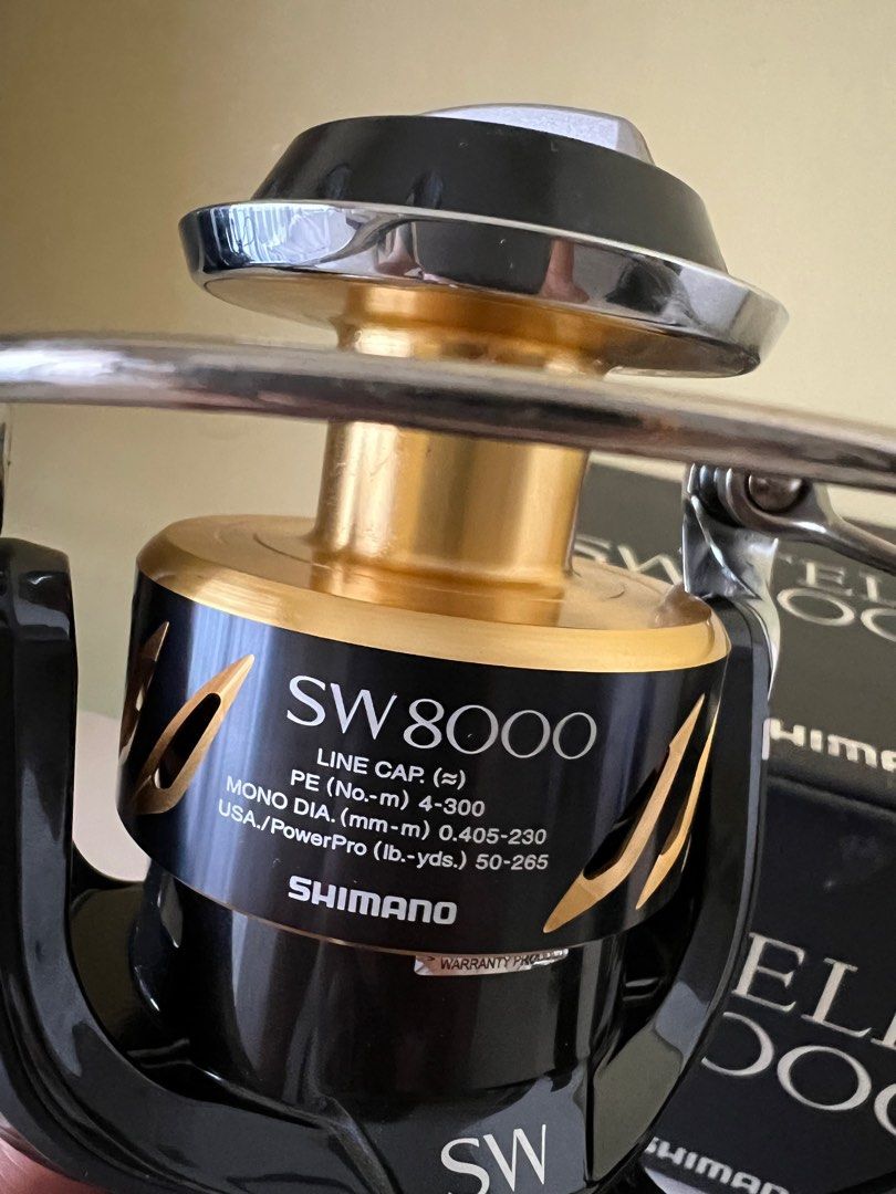 Shimano Stella SW 8000 PG, Sports Equipment, Fishing on Carousell