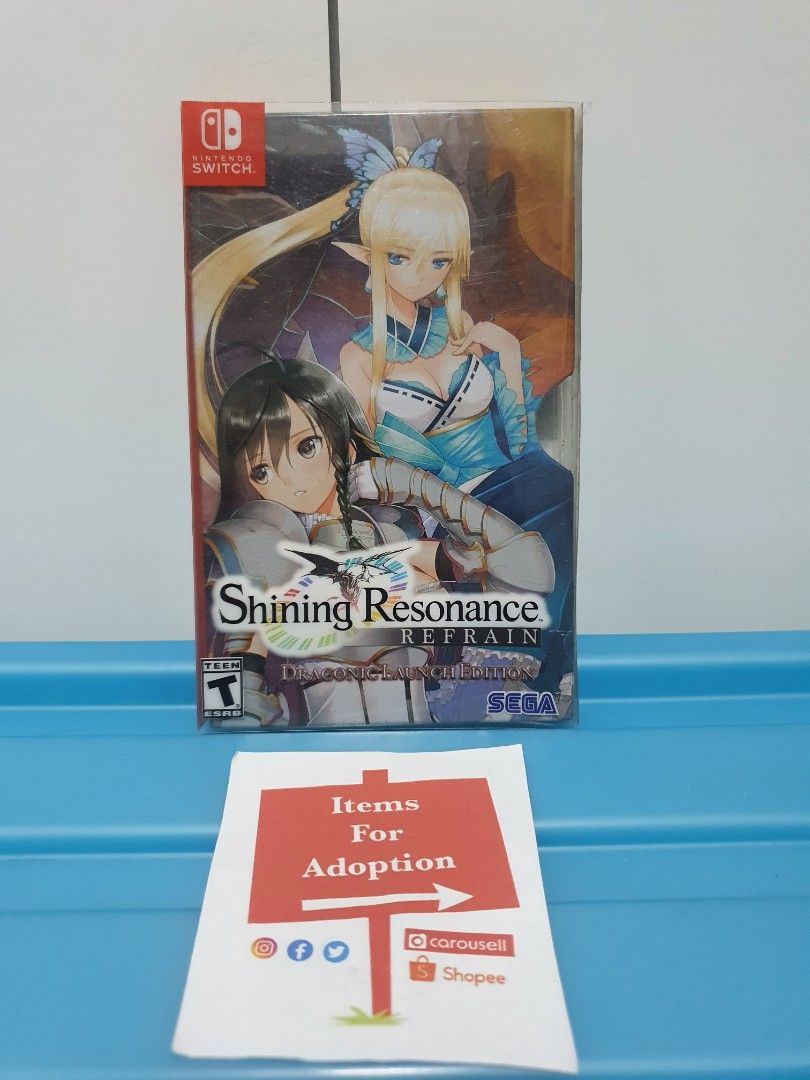 Shining Resonance Refrain Steelcase Only (Nintendo Switch) (Category: Nintendo) located in Quezon City. Submitted by itemsforadoption (Listing ID 1223528985, Image 1). Description: Rfs: Its 2023! Happy New Year! Hoping you have a good year ahead of you! If you have questions feel free to send a message. Though I'll most likely be able to reply from 10am to 8pm. Please be patient and understanding. Decluttering games and items that I've picked up 