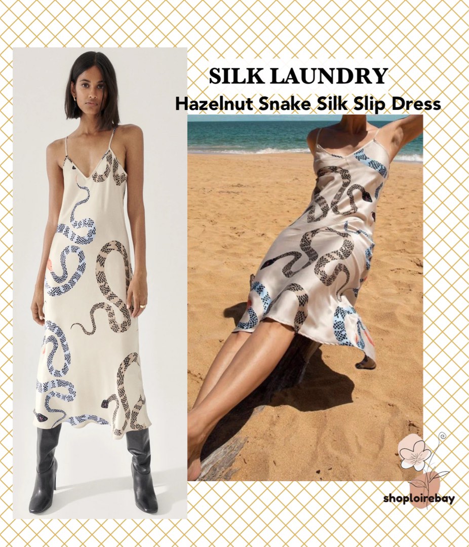 90S Slip Dress Miracles Hazelnut
