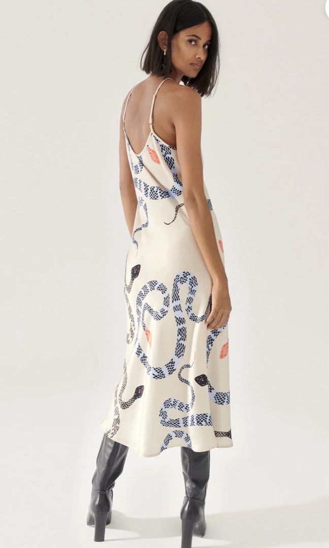 90S Slip Dress Miracles Hazelnut main image 1