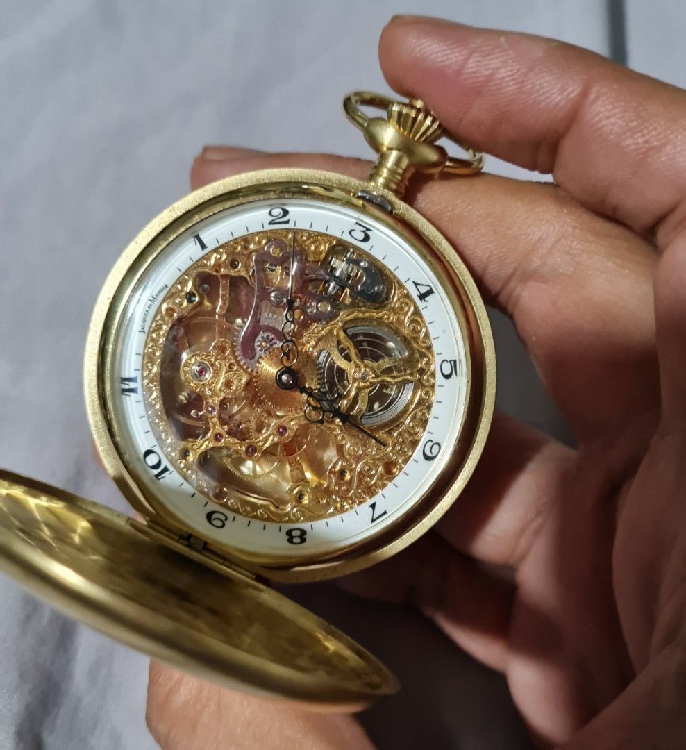 Skeletal Pocket watch, Hobbies & Toys, Memorabilia & Collectibles