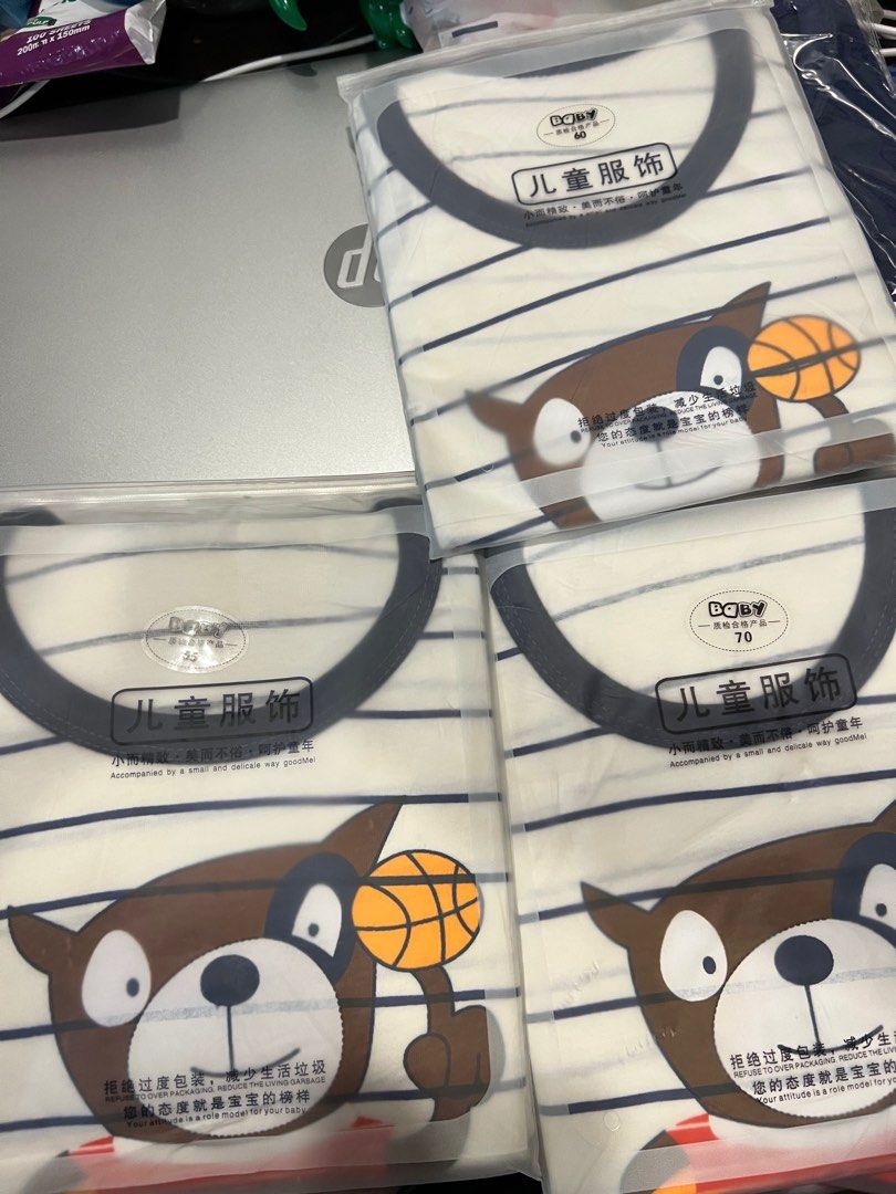 Sleeveless & Shorts 6M 1Y 3Y (Category: Babies & Kids Fashion) located in Pasig City. Submitted by jnet318 (Listing ID 1223439651, Image 2). Description: 👶Cotton Fabric, Soft, Comfortable, Skin friendly and breathable 👶 Double Layered and fixed double line stitches 👶Ziplock packaging Available Size Sleeveless ✅ 55 6-12 mo ✅ 60 1-2 yo ✅ 70 3-4 yo .