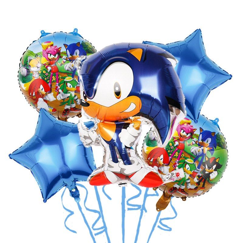 Sonic the hedgehog party supplies party balloons / party deco