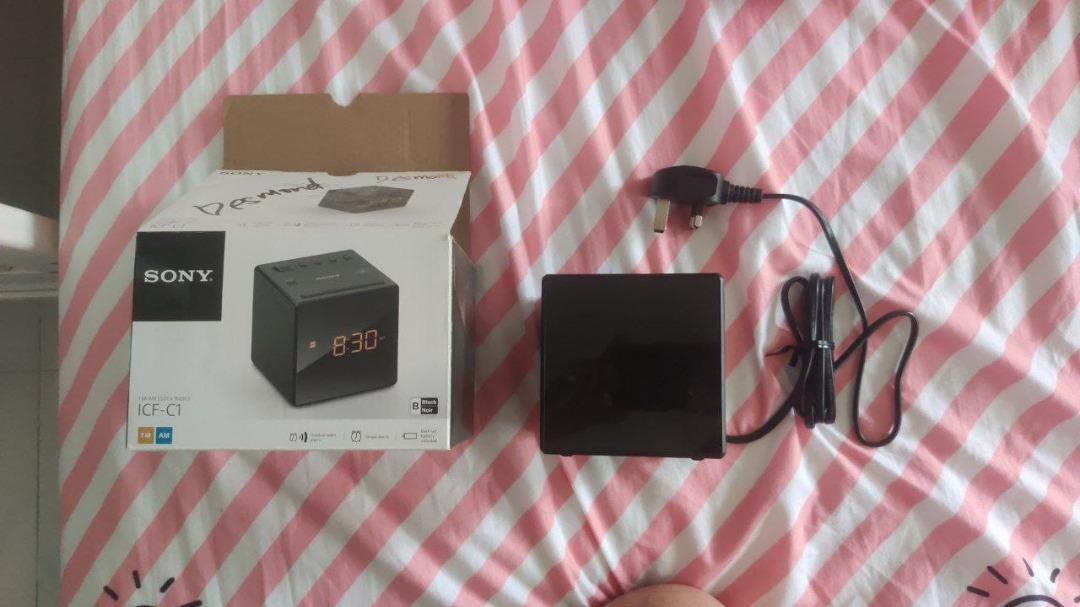 Sony ICF C1 Alarm Clock Radio with LCD Display, Furniture & Home Living