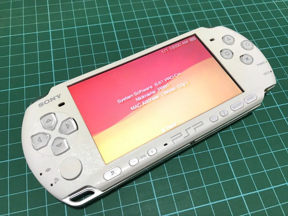 MINT* SONY PSP 3000 (Ceramic White) Console **FULL SET - BOXED - Foto 2