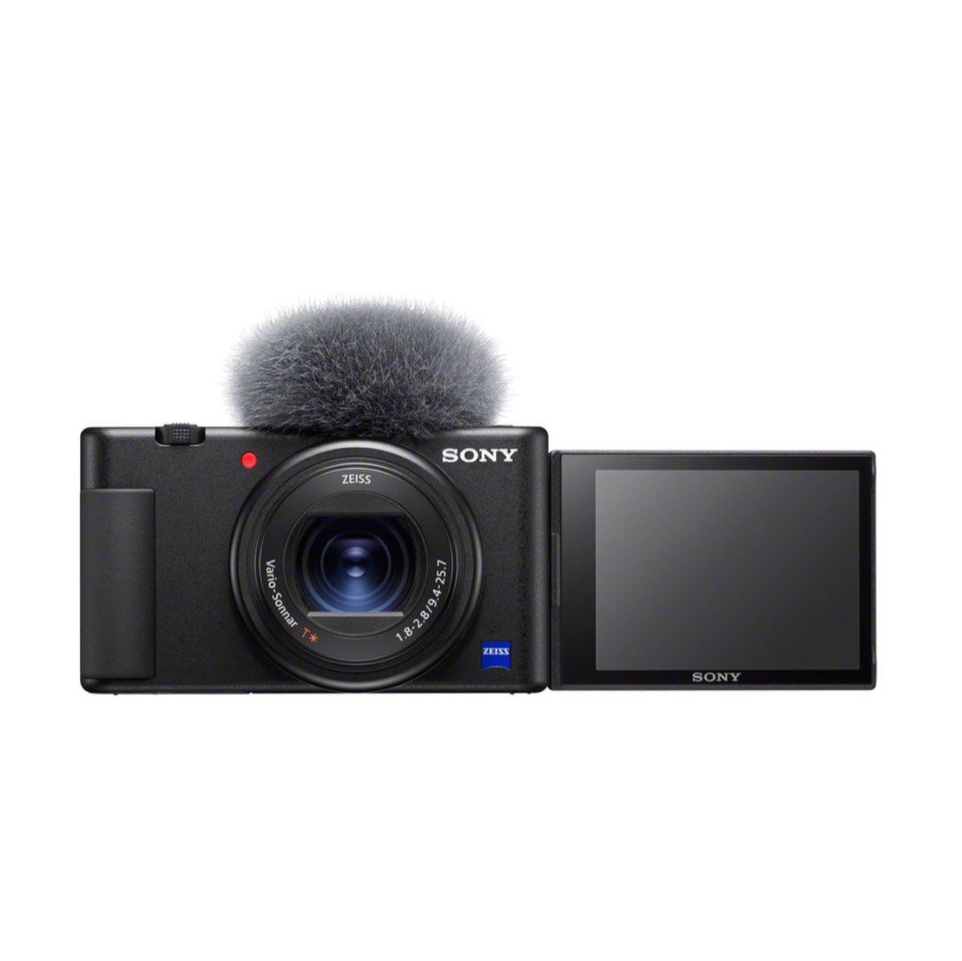 Sony ZV1+SD CARD 64GB+free case, Photography, Cameras on Carousell