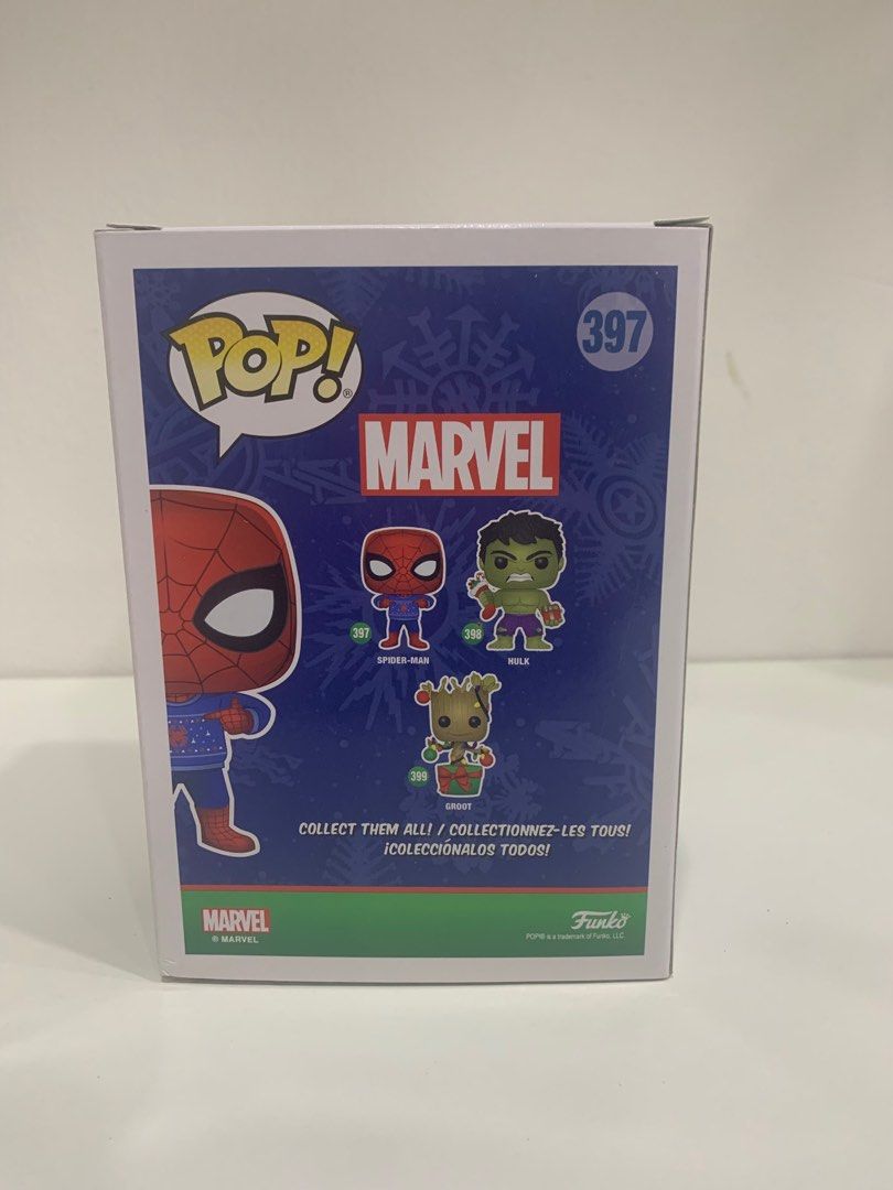 Spider Man Ugly Sweater Funko Pop Hobbies Toys Memorabilia