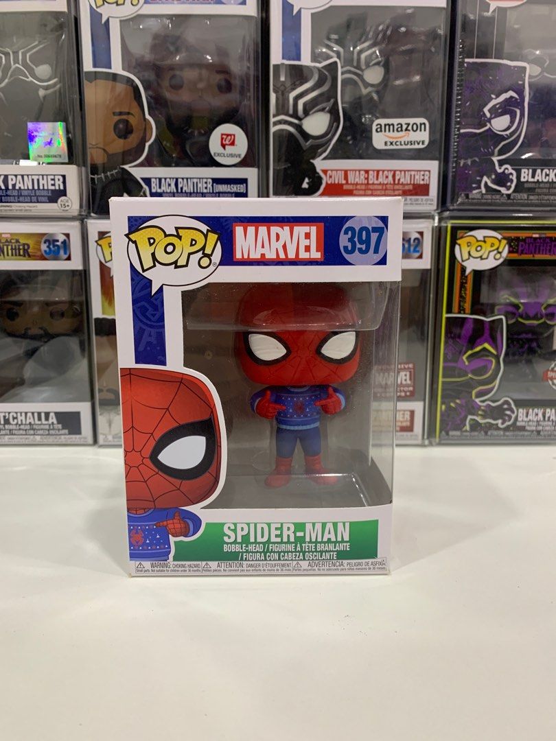 Funko pop spider man discount ugly sweater
