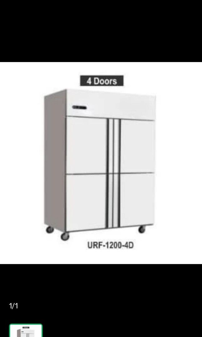 STANDING FREEZER GEA URF-1200-4D UPRIGHT FREEZER 4 DOOR S/S URF12004D ...