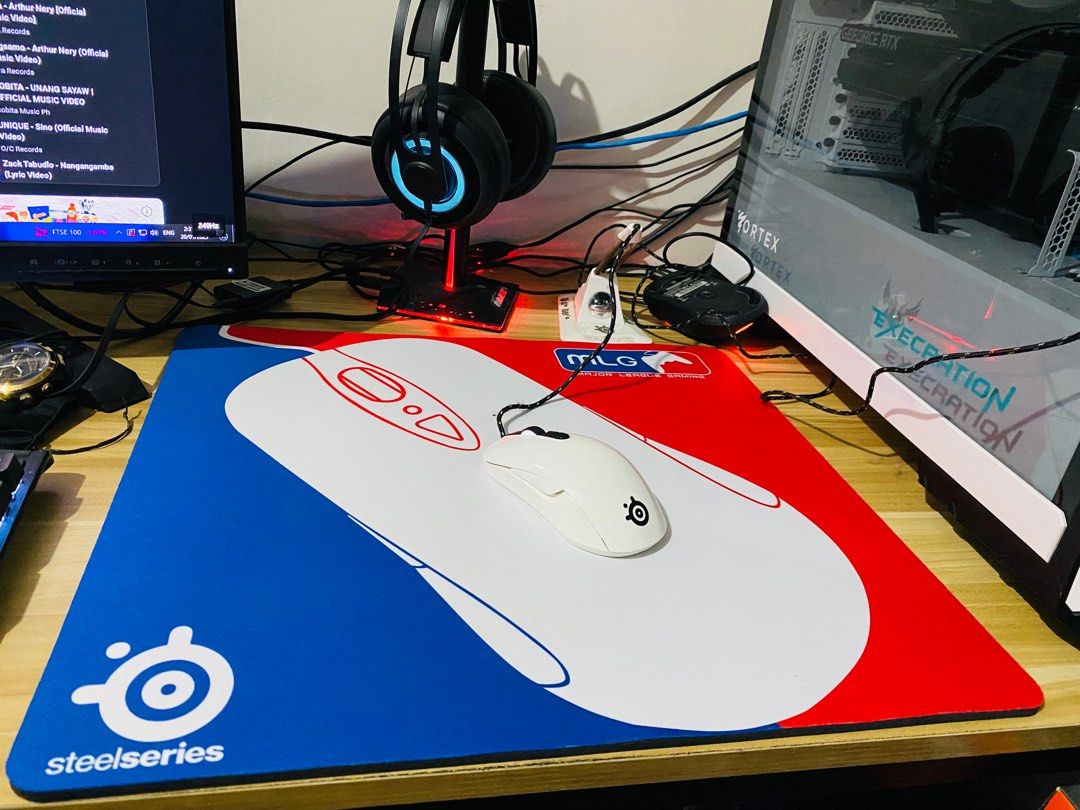 STEELSERIES QCK HEAVY GAMING MOUSE PAD (Category: Mouse & Mousepads) located in Caloocan City. Submitted by lordjeff (Listing ID 1223575679, Image 3). Description: FOR SALE BRAND NEW STEELSERIES QCK HEAVY MOUSE PAD❗️ WE ALSO HAVE STEELSERIES GAMING HEADSET, MOUSE &BAG PM ME FOR MORE INFO LOCATION: CALOOCAN SOUTH MOD: LALAMOVE or LBC MOP: CASH or GCASH.