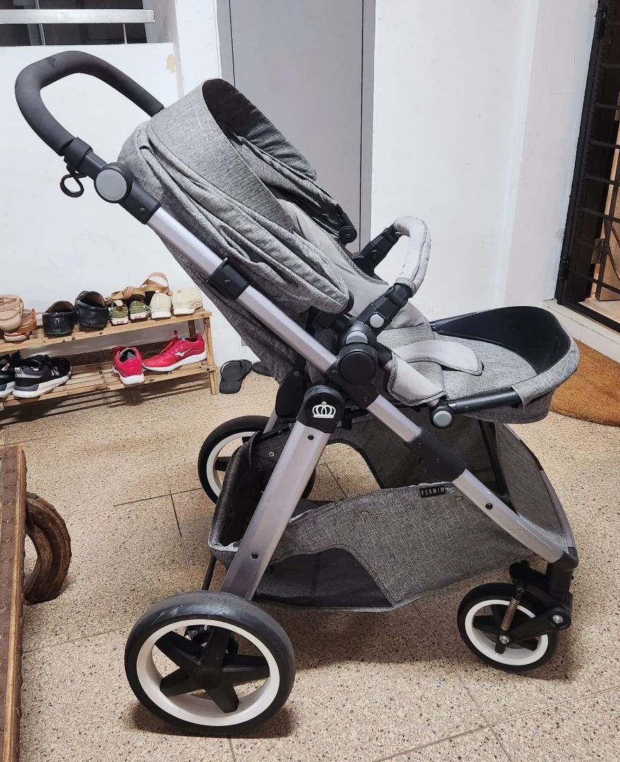 Sturdy Mimosa First Class Stroller Grey Babies Kids Going Out Strollers on Carousell