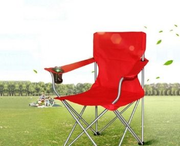 Sturdy Tough Rugged Outdoor Portable Leisure Folding Travel Fishing Enhanced Comfortable Camping Chair JL0890