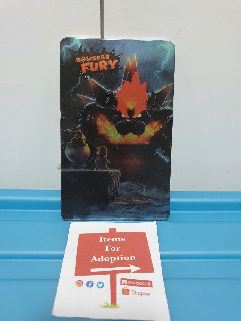 Super Mario 3D World Steelcase Only (Nintendo Switch) (Category: Nintendo) located in Quezon City. Submitted by itemsforadoption (Listing ID 1223526523, Image 2). Description: Rfs: Its 2023! Happy New Year! Hoping you have a good year ahead of you! If you have questions feel free to send a message. Though I'll most likely be able to reply from 10am to 8pm. Please be patient and understanding. Decluttering games and items that I've picked up or fo