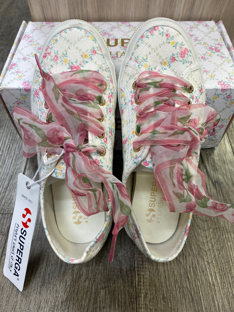 Superga x Love Shack Fancy, Women's Fashion, Footwear, Sneakers on