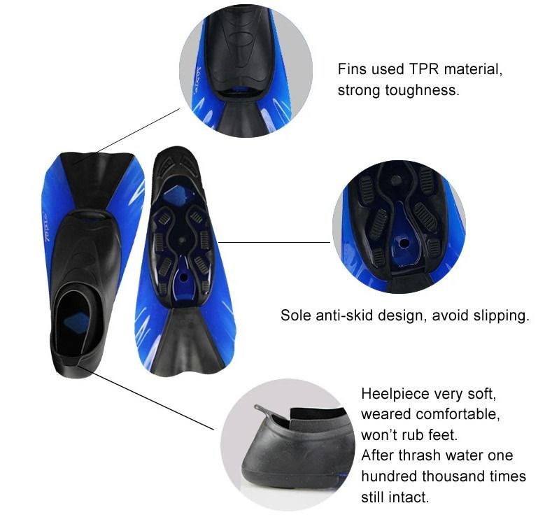 Swimming Diving fins (Flippers), Sports Equipment, Sports & Games, Water Sports on Carousell