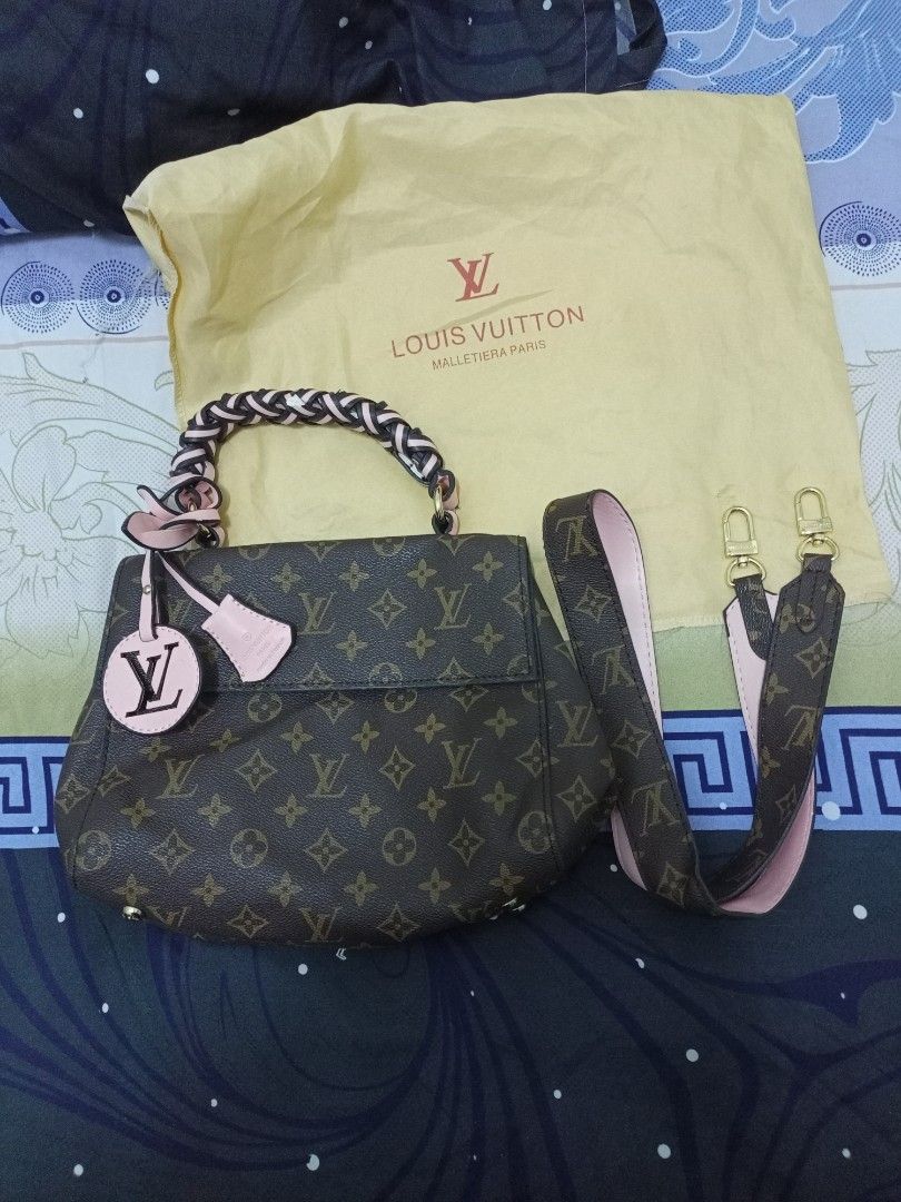 tas selempang lv premium free dompet kecil box dll