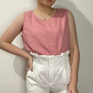 The Executive pink blouse