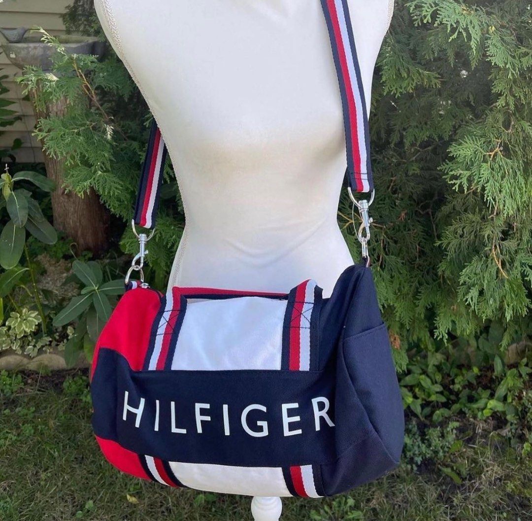 Tommy Hilfiger Duffle Bag, Women's Fashion, Bags Wallets, Bags on Carousell
