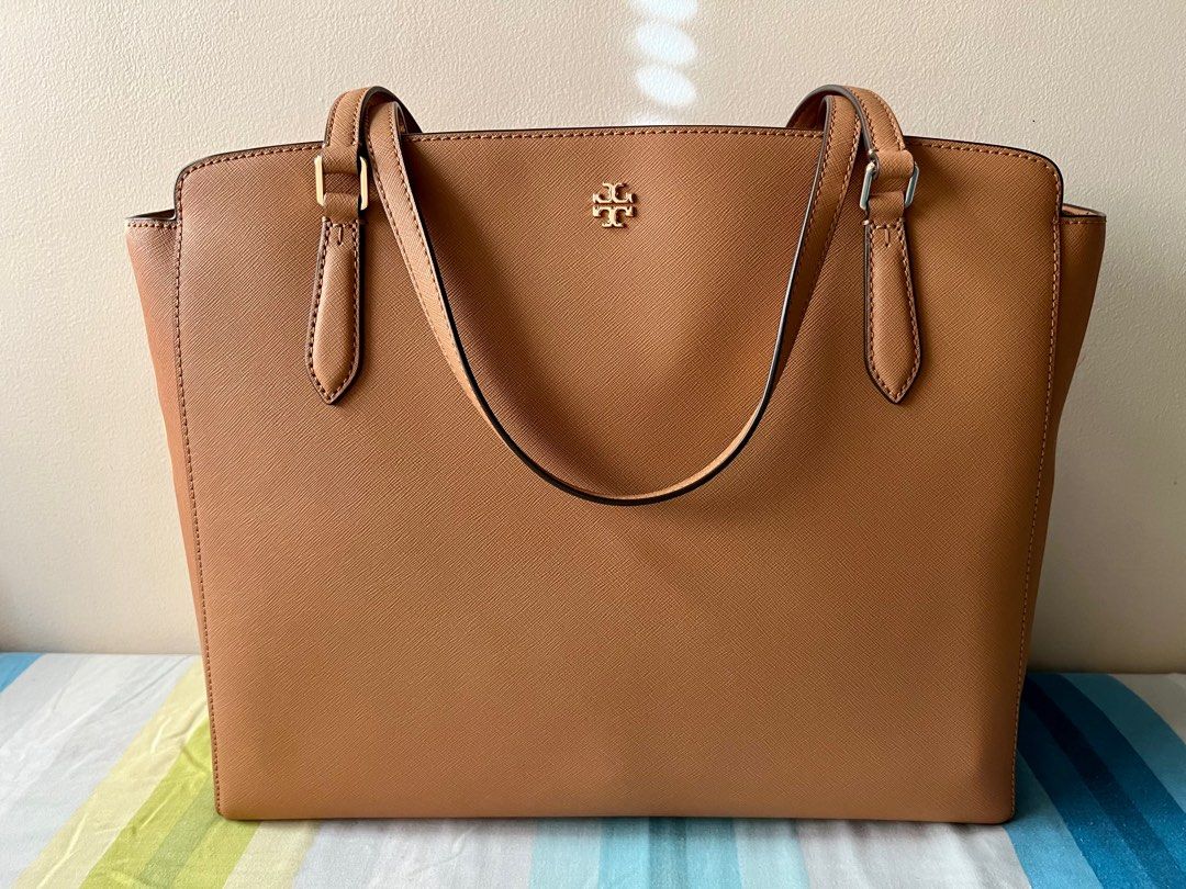Tory Burch Emerson Top Zip tote large