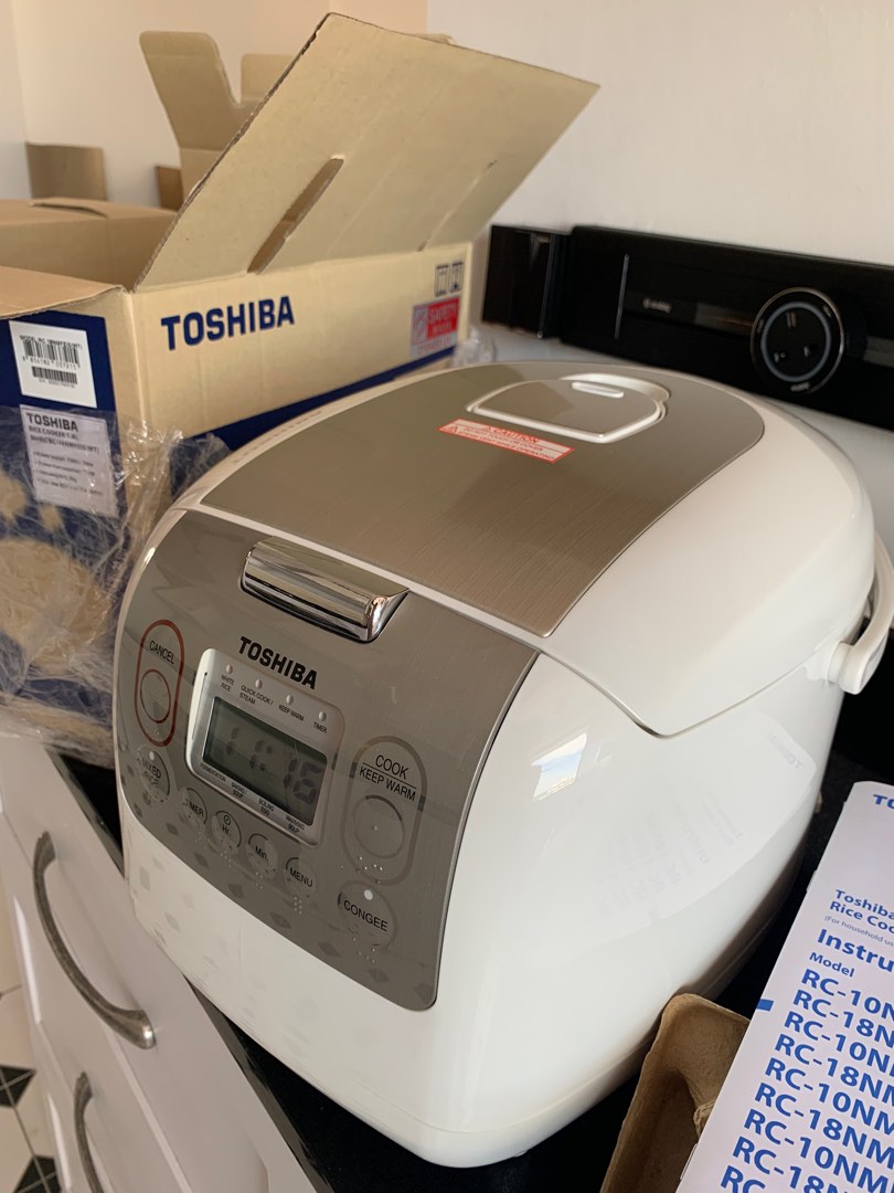Toshiba Rice Cooker 1.8L (New), TV & Home Appliances, Kitchen