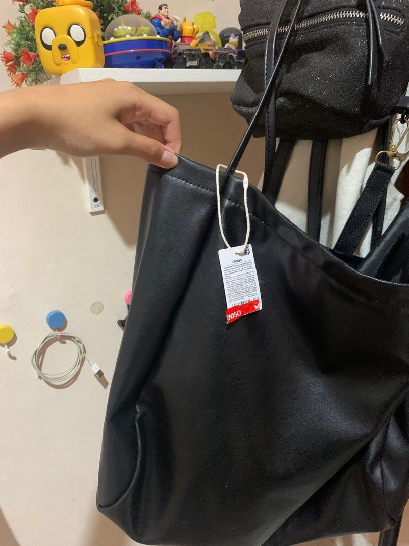 Tas tote shop bag miniso