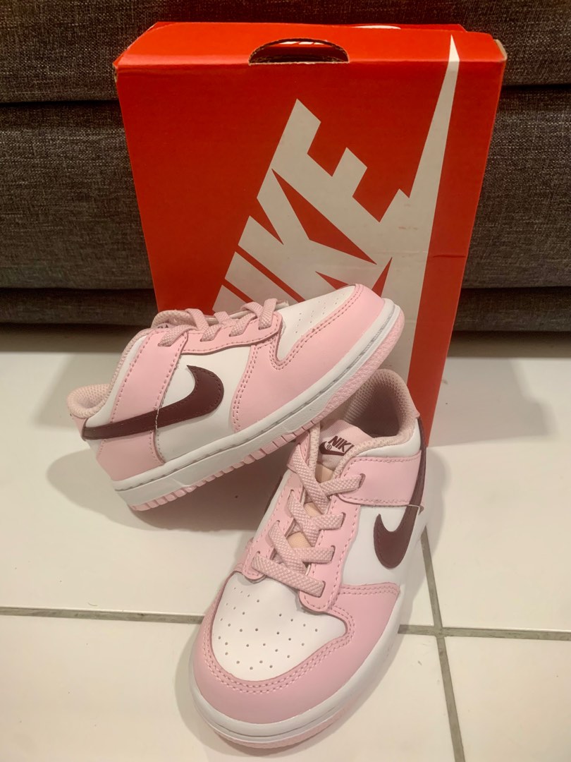 US8C/9C]Nike Dunk Pink Foam TDE, Babies & Kids, Babies & Kids