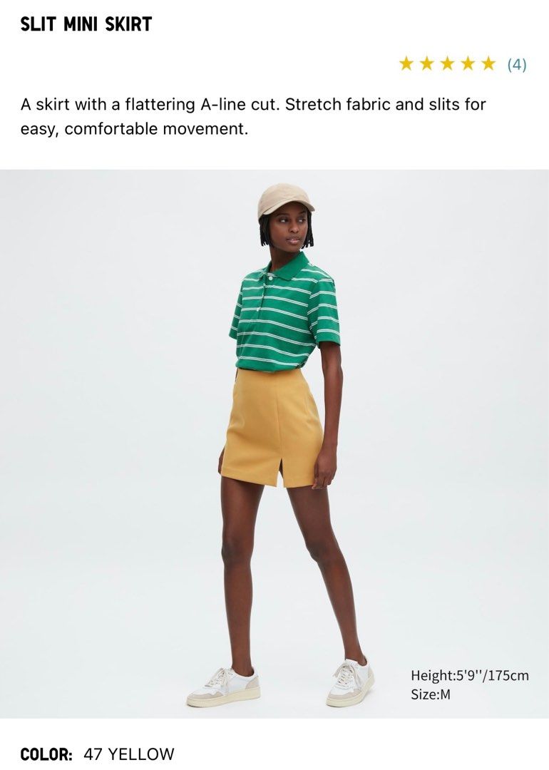Short flowy store skirts uniqlo