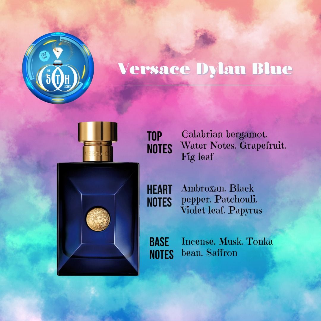 Versace Dylan Blue 100ml, Beauty & Personal Care, Fragrance & Deodorants on  Carousell