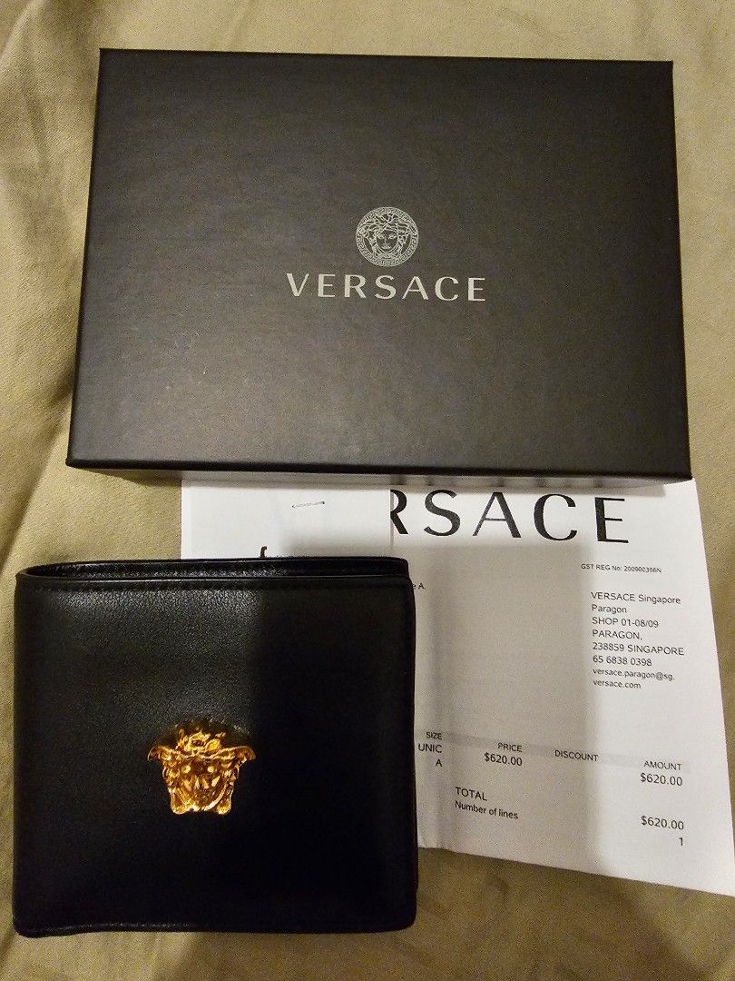 Versace wallet deals price