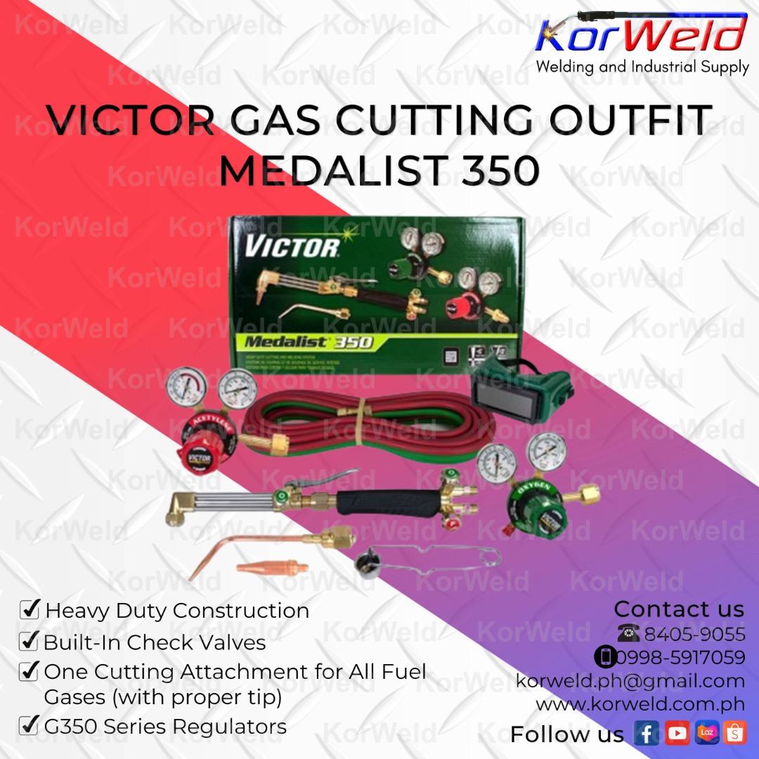 Victor Gas Cutting Outfit Medalist 350, Commercial & Industrial