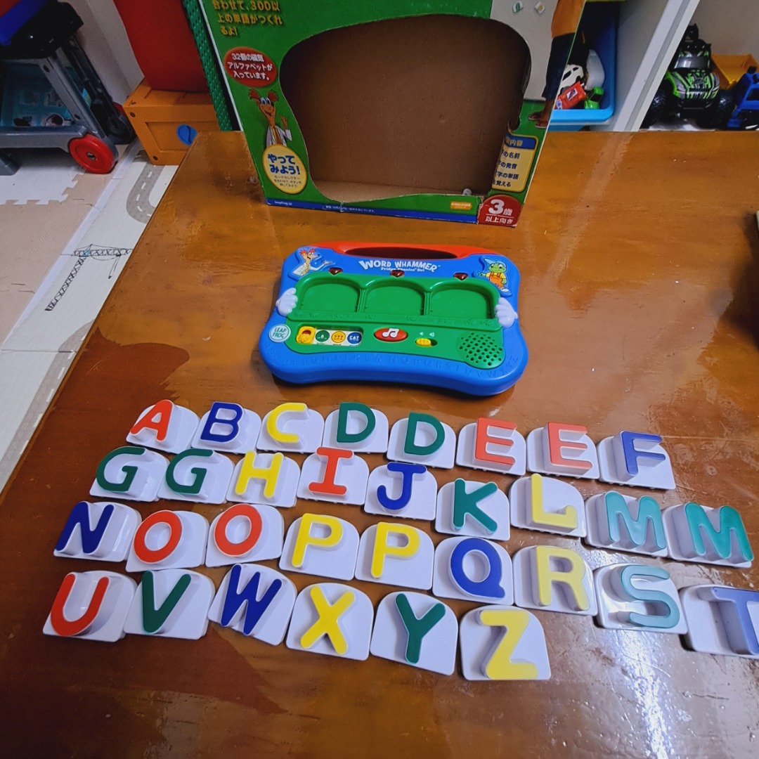 Vintage leapfrog word whammer fridge phonics set, Hobbies & Toys, Toys