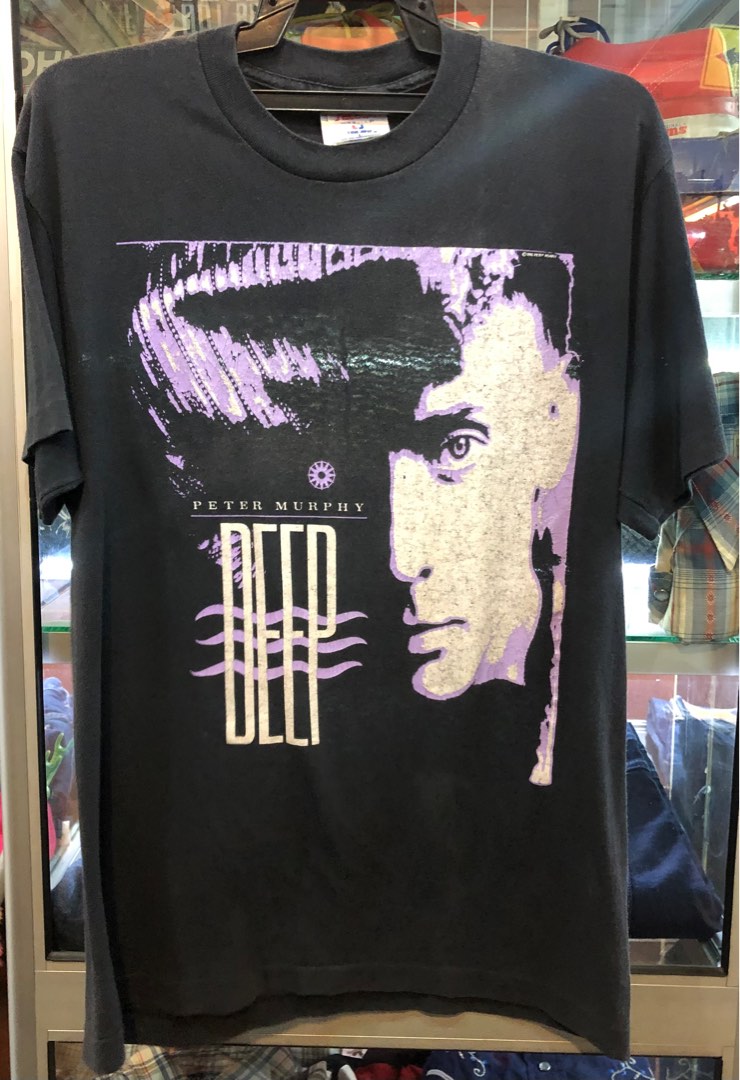 Vintage Peter Murphy / Bauhaus DEEP T-shirt, Men's Fashion, Tops