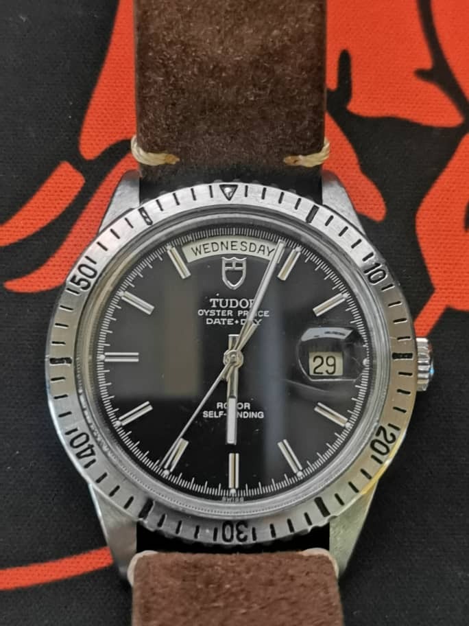 Vintage Tudor Oyster Prince Date Day Ref. 7020 0 Jumbo Turnograph