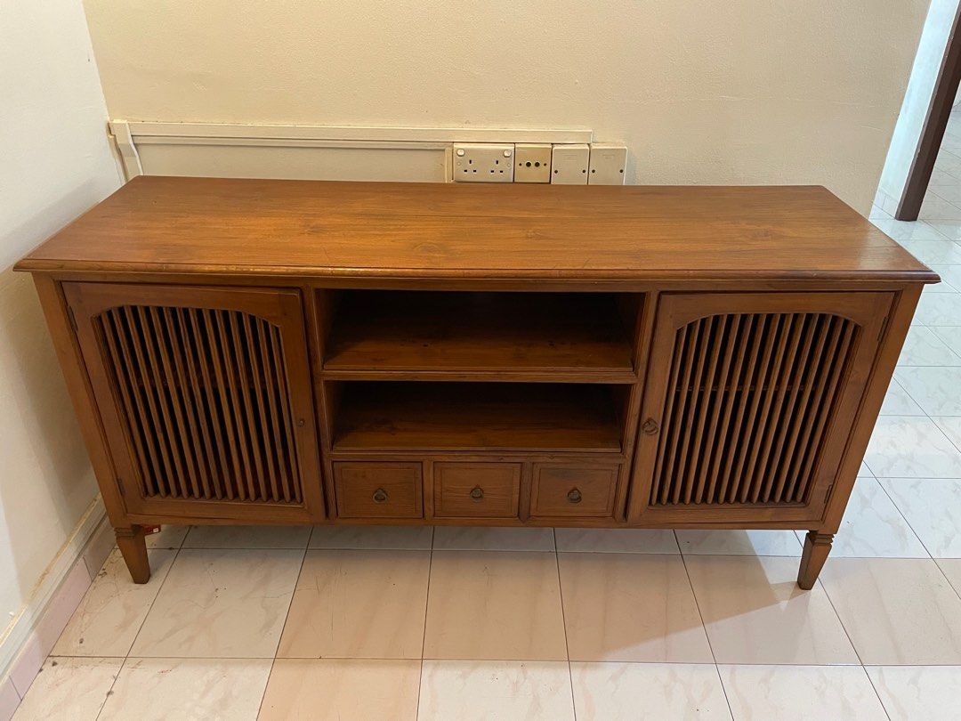 Vintage TV console, Furniture & Home Living, Furniture, TV Consoles on