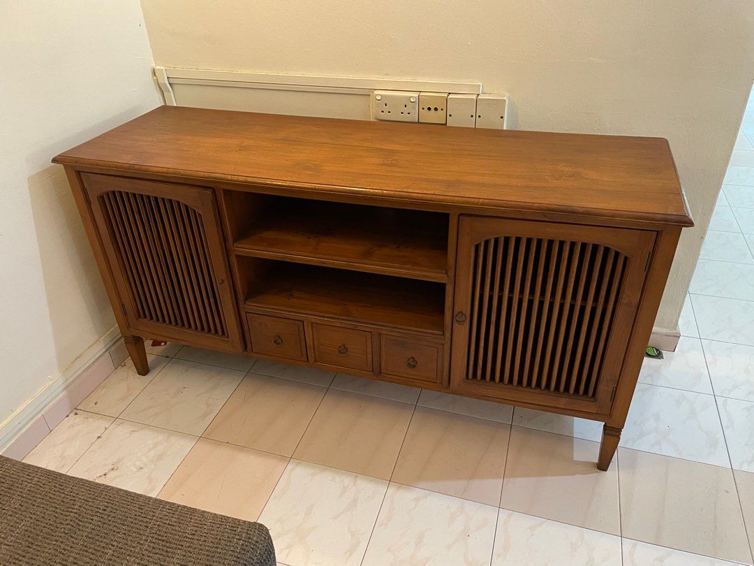 Vintage TV console, Furniture & Home Living, Furniture, TV Consoles on