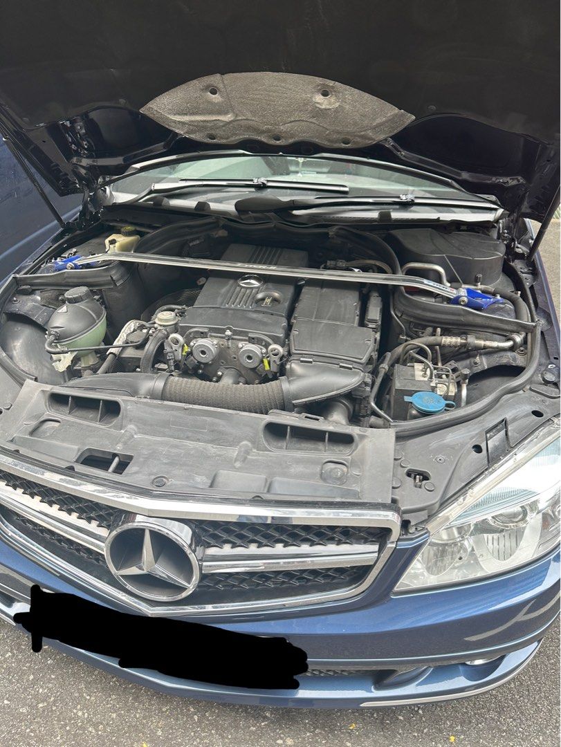 W204 strut bar, Car Accessories, Accessories on Carousell