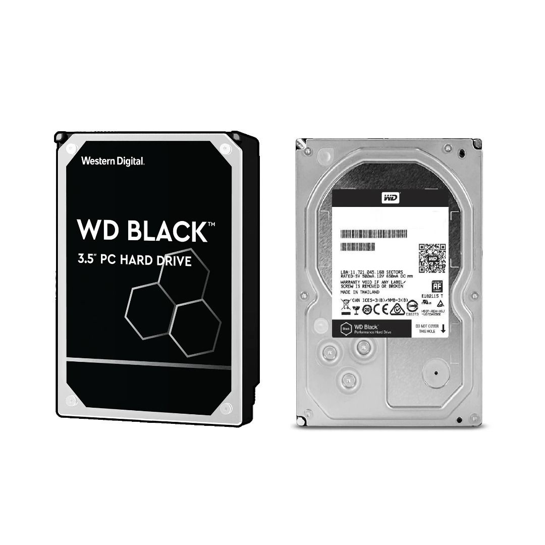 Western Digital HDD 4TB WD Black 3.5インチ - PC/タブレット