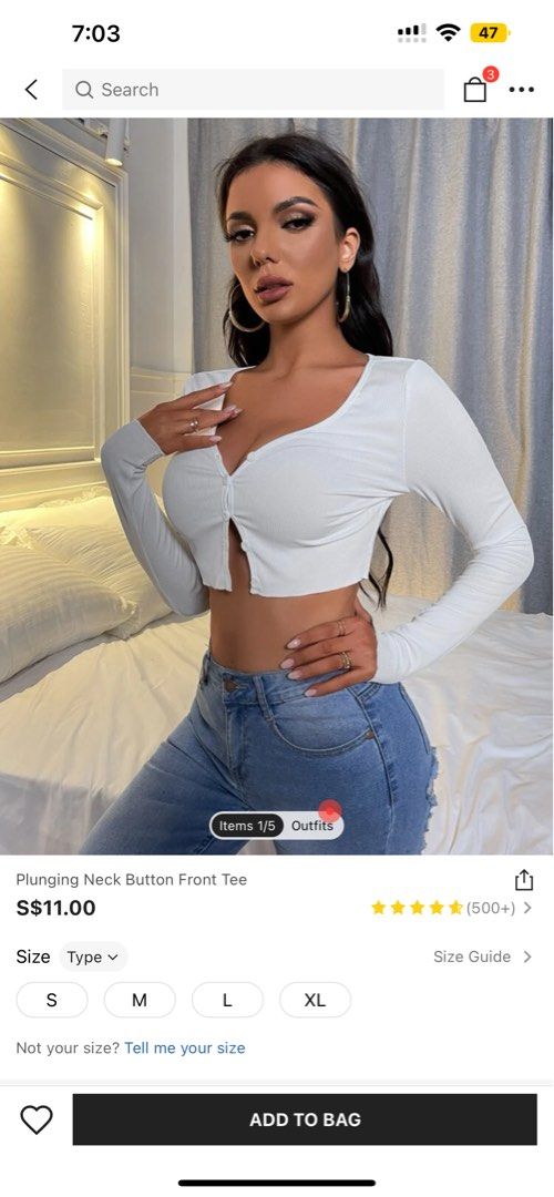 White cropped cardigan, Women's Fashion, Tops, Longsleeves on Carousell