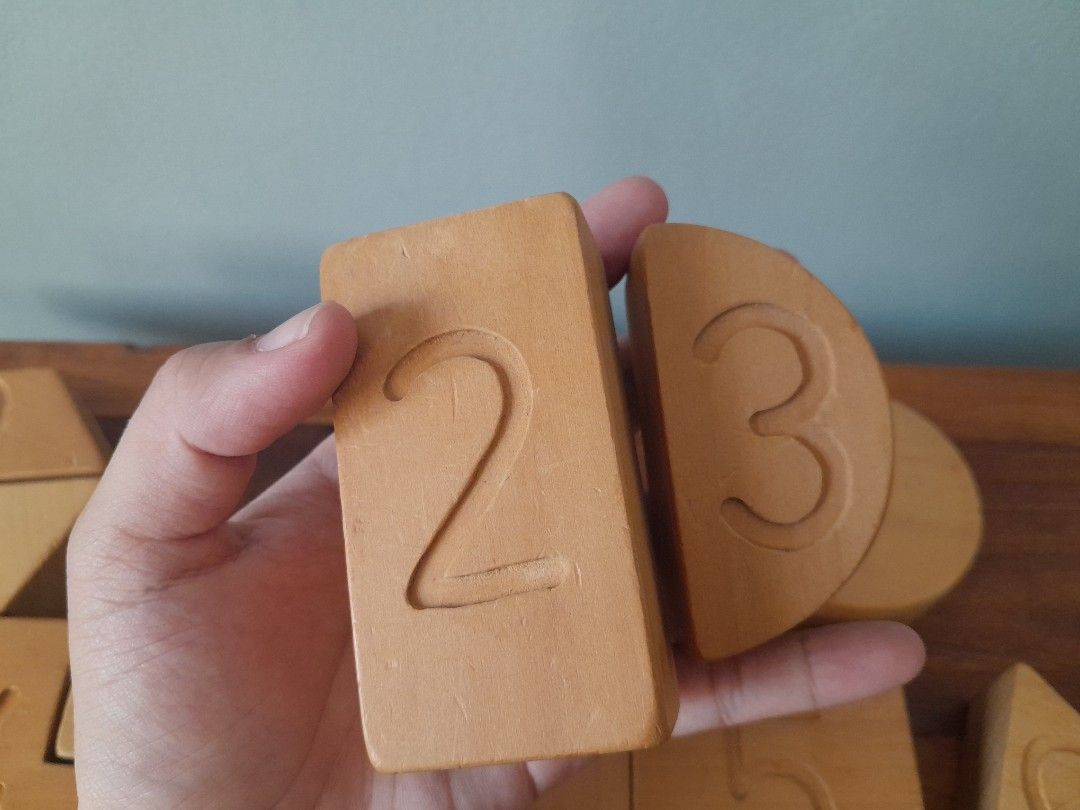 Num Building Building Blocks Wooden Number , Digit Blocks, Friends Of Ten Blocks, 1 ...