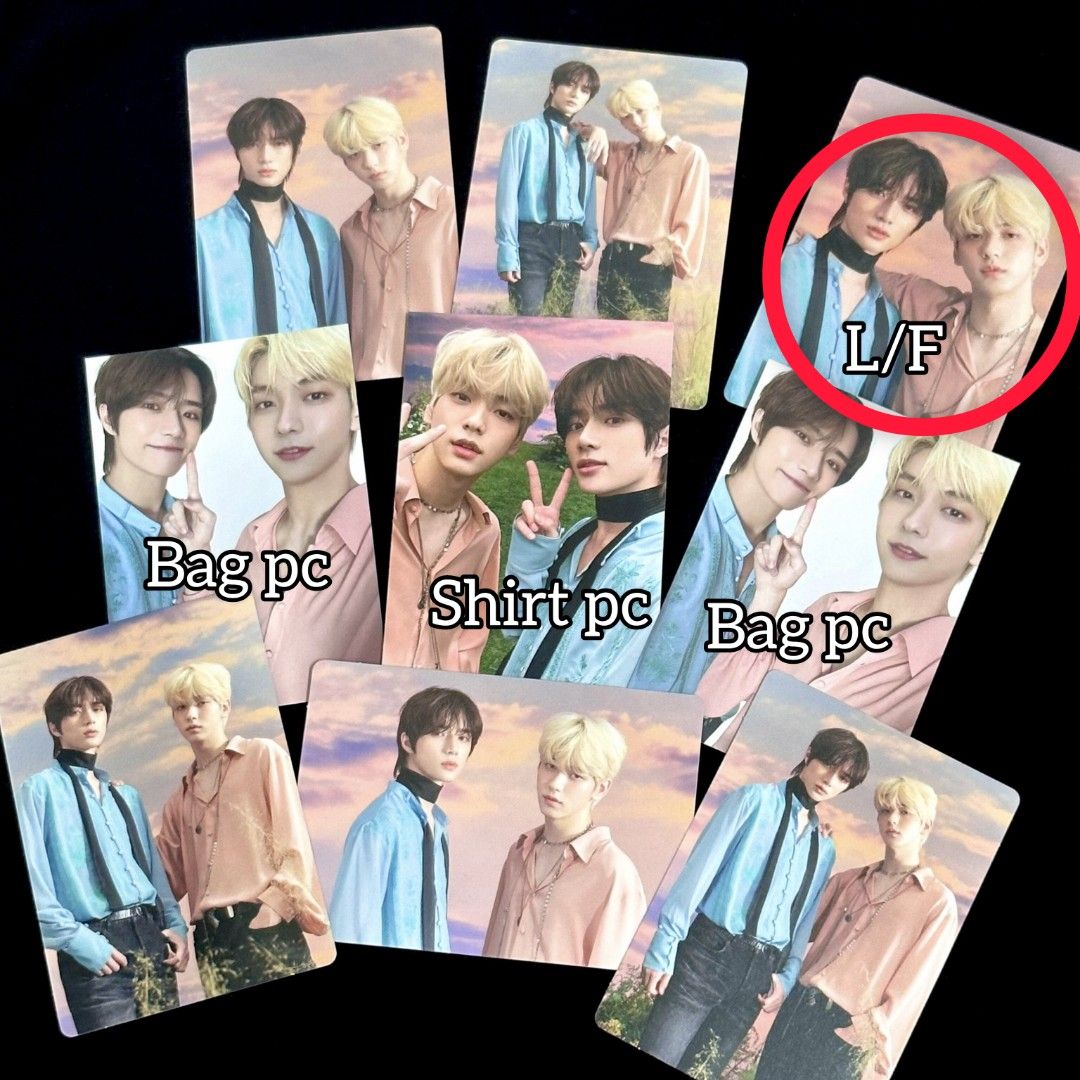 WTS: TXT ACT: Sweet Mirage Merch Mini Photo Card Unit PC, Toys