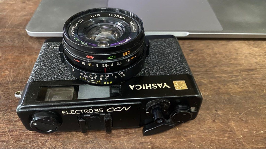Yashica Electro 35 CCN (Category: Cameras) located in Tabaco. Submitted by cinemahilig (Listing ID 1223393939, Image 2). Description: Clean lens. Good working condition. Last price posted. Buyer shoulders shipping. Item location: Tabaco City, Albay. 09395763344.