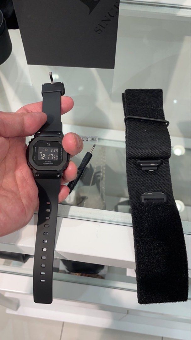 Y's x G-Shock GM-S5600YS-1 (代購，4月8號前貨到香港）, 名牌, 手錶