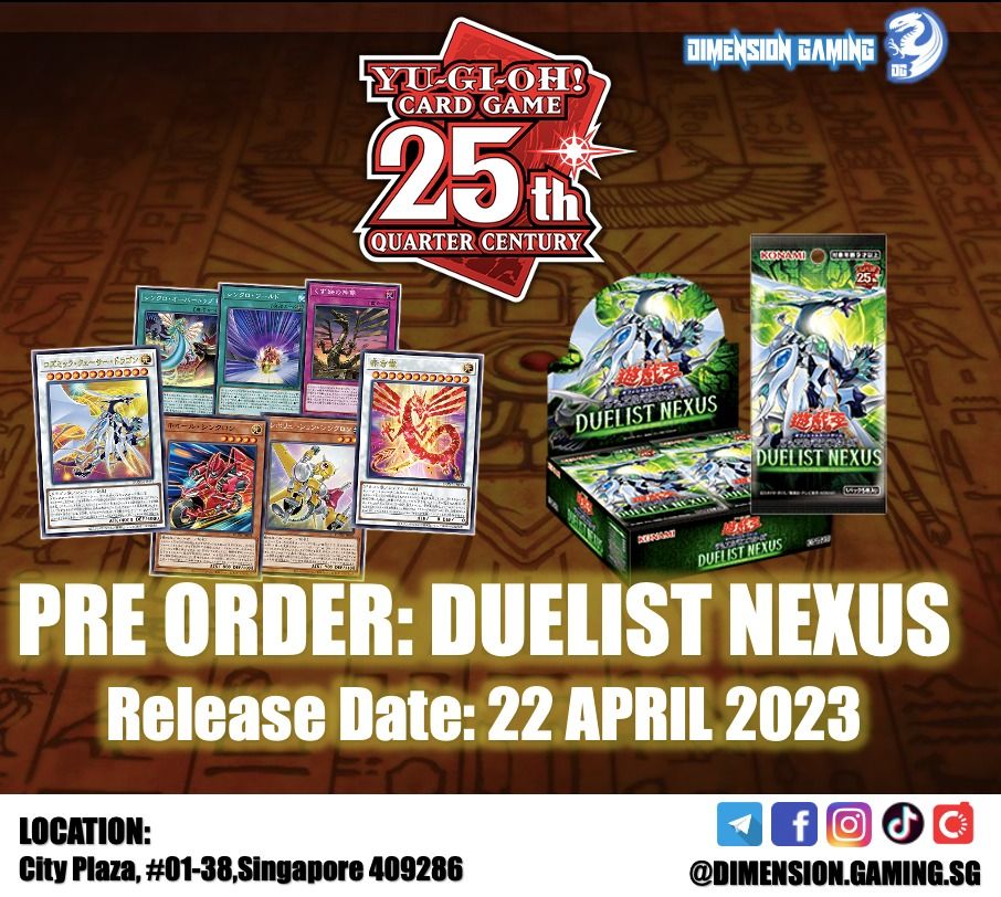 Yu Gi Oh Duelist Nexus Pre-order, Hobbies & Toys, Toys & Games on Carousell