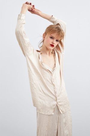 Zara hot sale crinkle jumpsuit